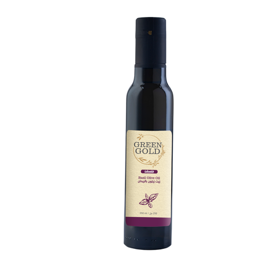 Basil Infused Extra Virgin Olive Oil (250 ml)